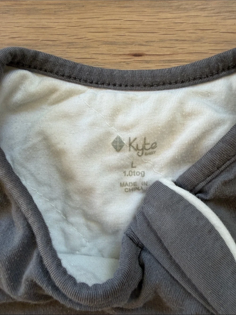 Kyte BABY gray slate